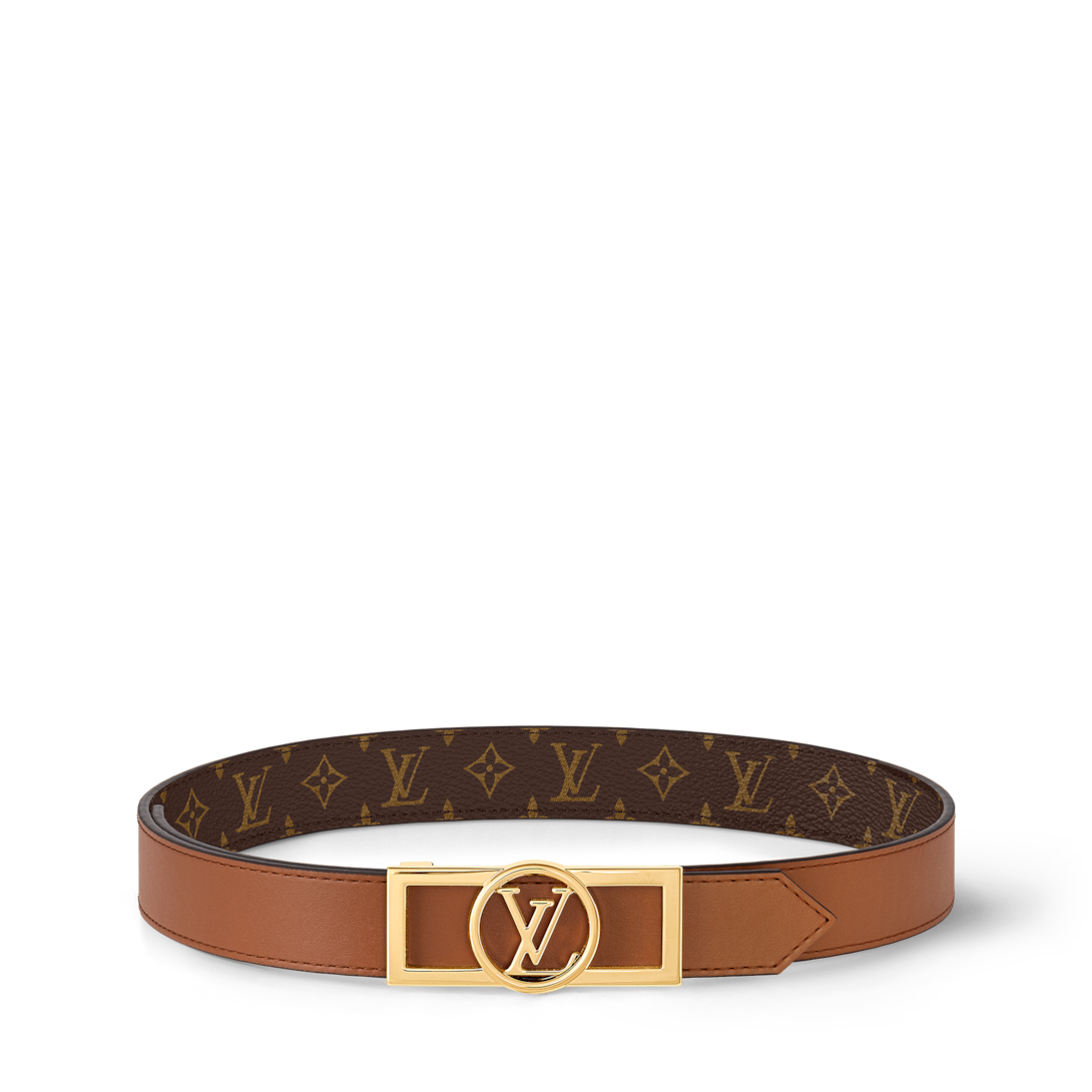 Louis Vuitton ドーフィーヌ　ベルト Dauphine 25MM Reversible Belt Monogram Canvas - Accessories